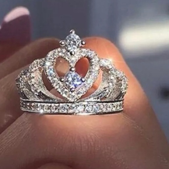 Jewelry | Bridal Gold Crown Wedding Ring | Poshmark